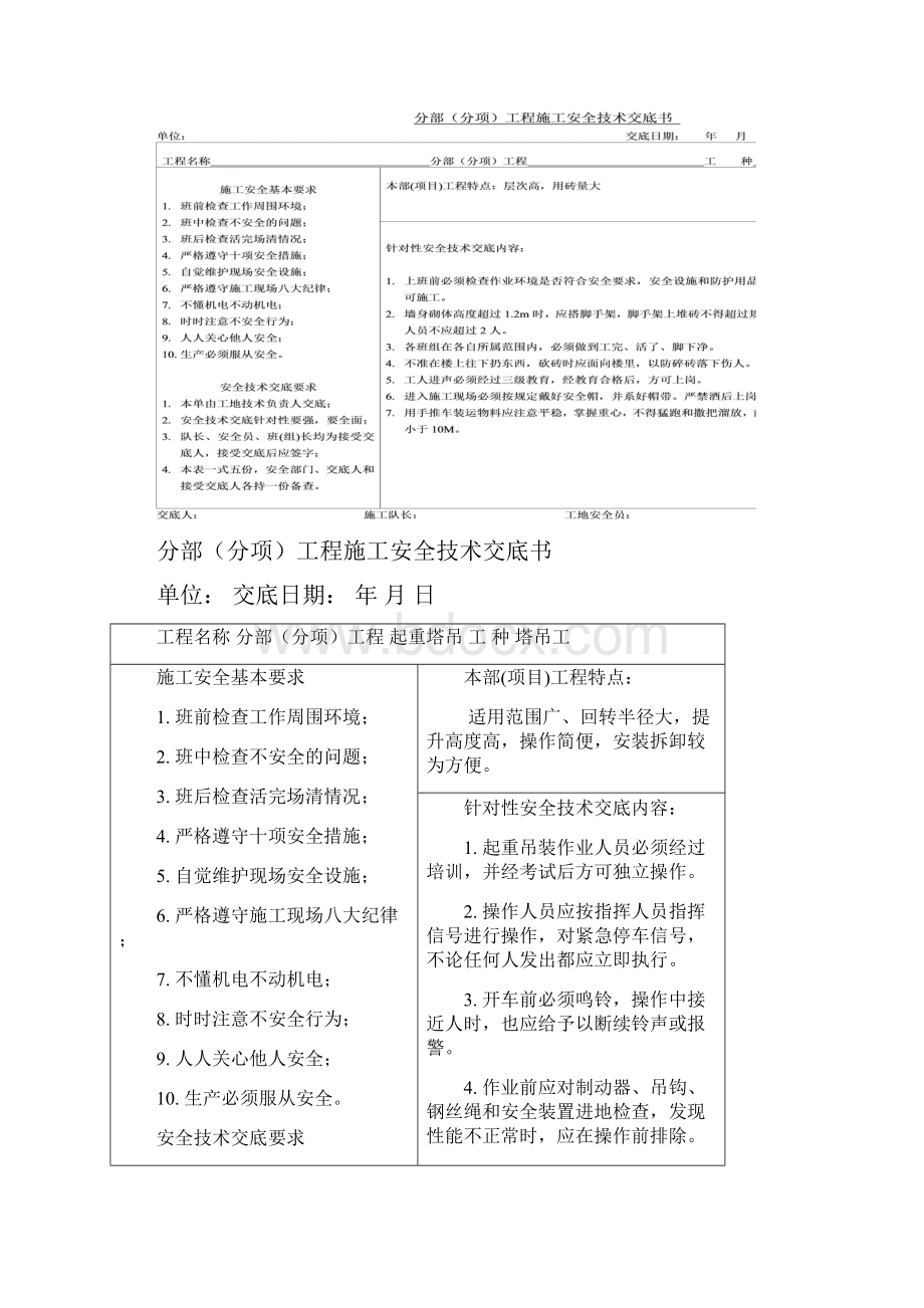 分项安全技术交底Word格式文档下载.docx_第2页