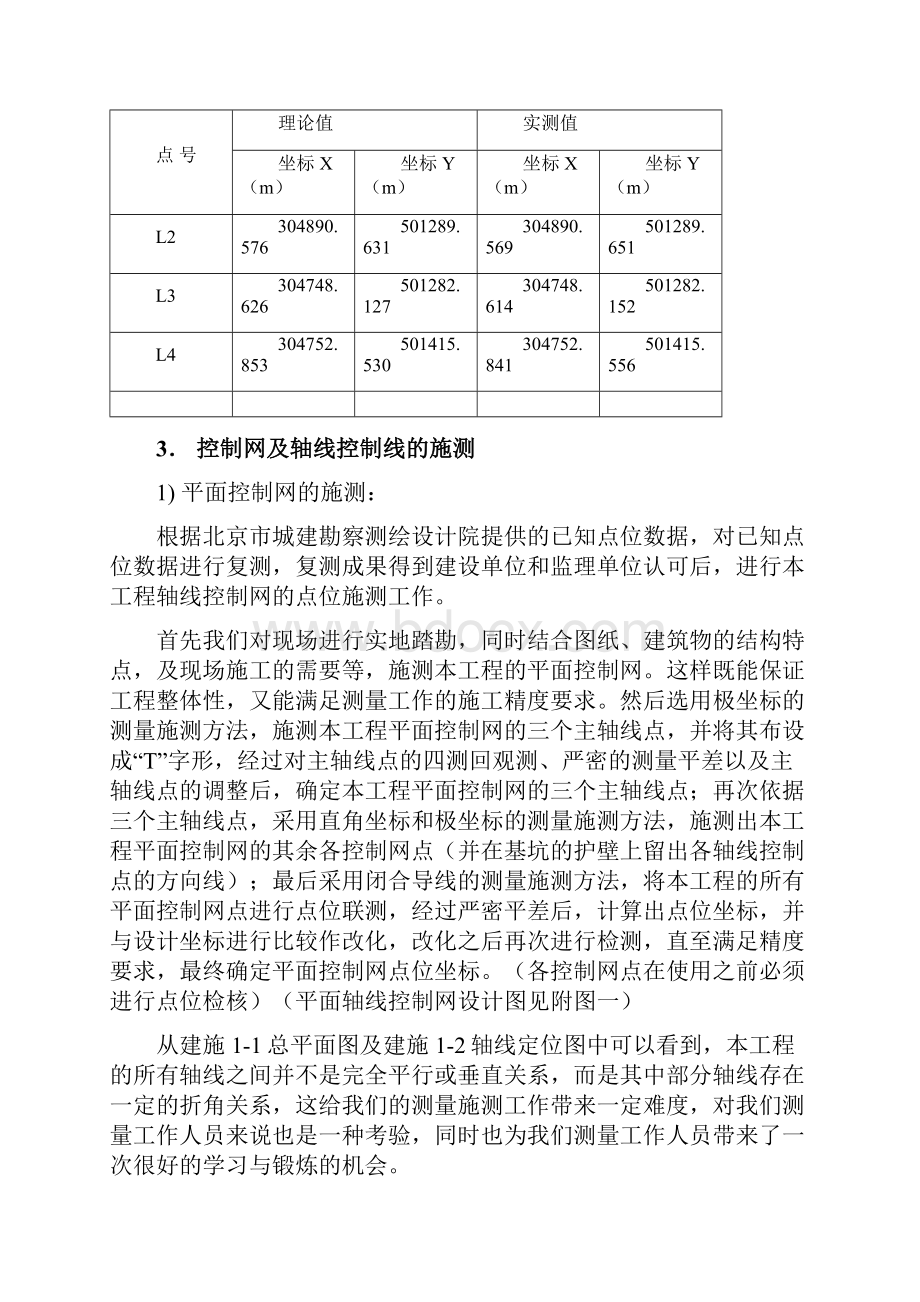 北京西西施工测量方案Word格式文档下载.docx_第2页