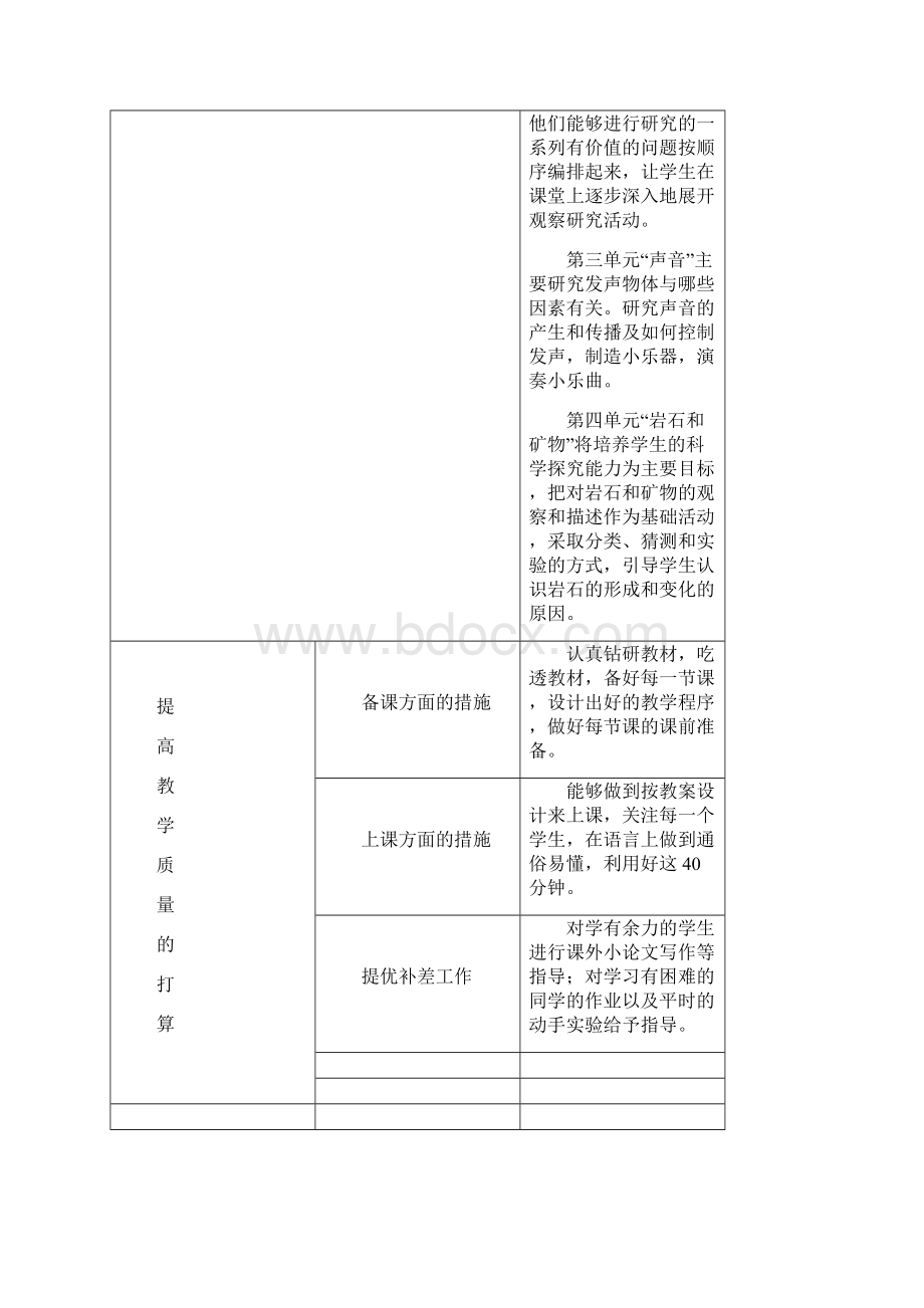 新版教科版四年级上册科学全册教案.docx_第2页