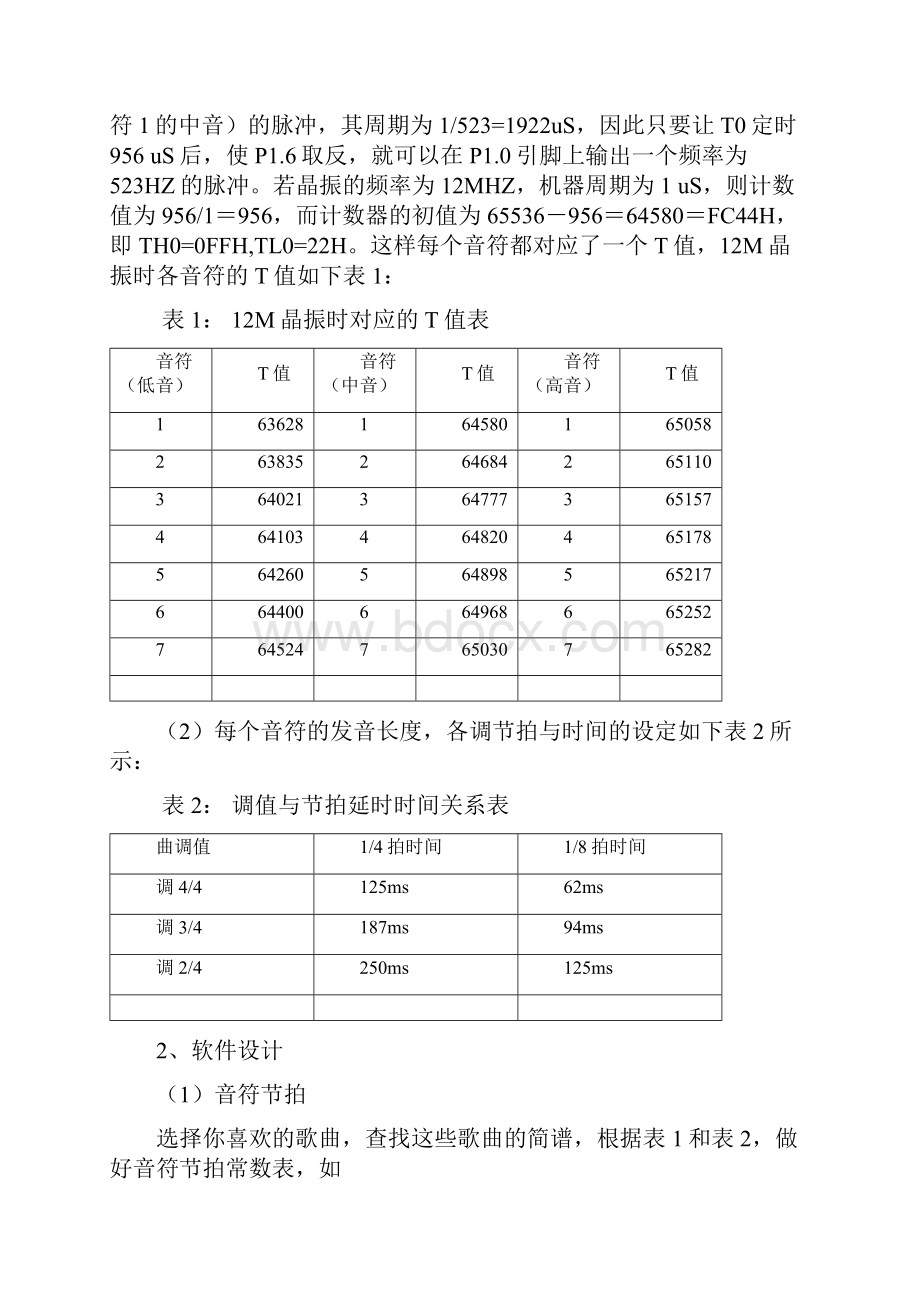 单片机音乐源编码.docx_第2页