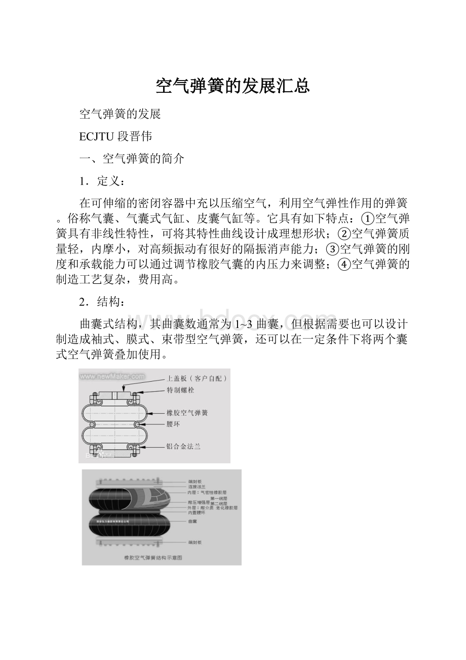 空气弹簧的发展汇总Word格式文档下载.docx_第1页