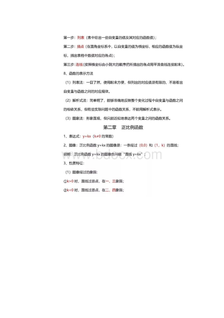 初中数学函数最全知识点总结.docx_第2页