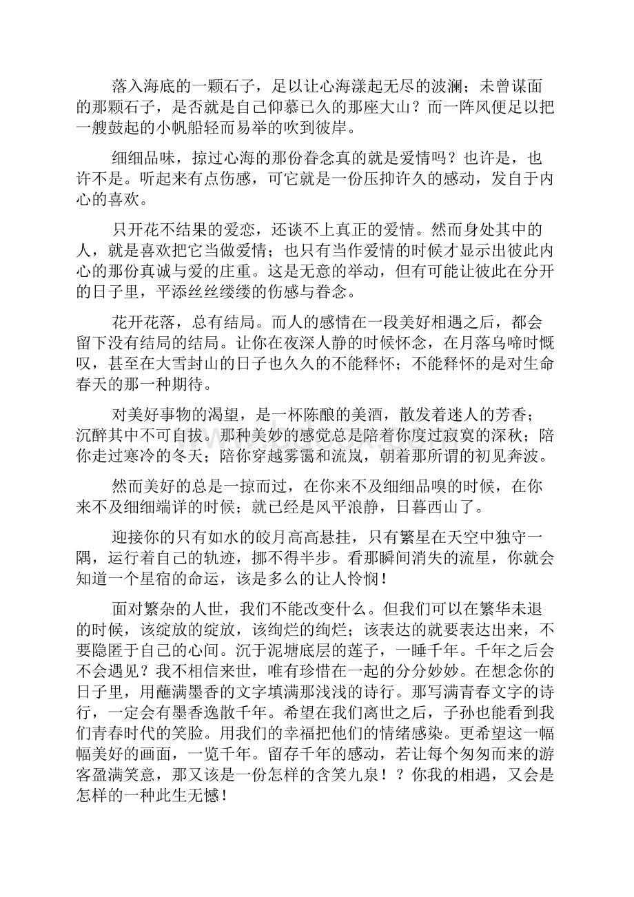 最新以遇见为主题的随笔.docx_第3页