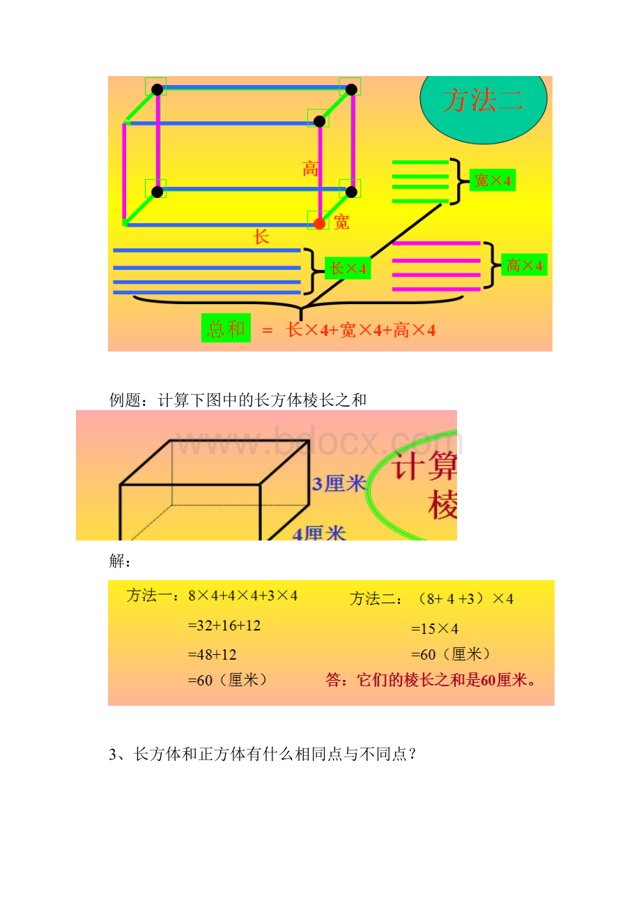 数学讲义教案小五下第三章2+长方体正方体的表面积+中下.docx_第3页