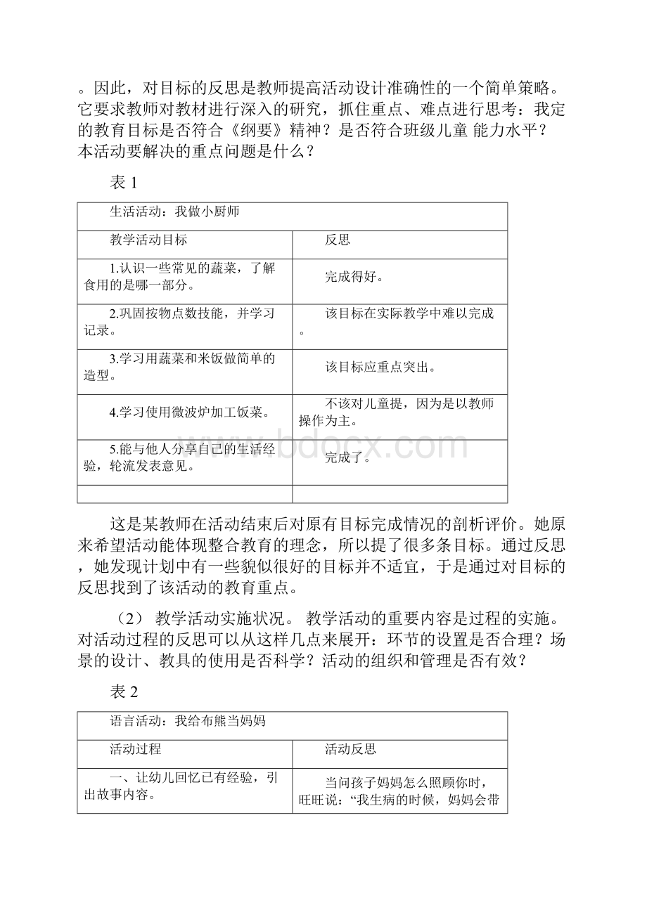 幼儿园集体教学活动的反思与评价培训讲学Word文档下载推荐.docx_第3页