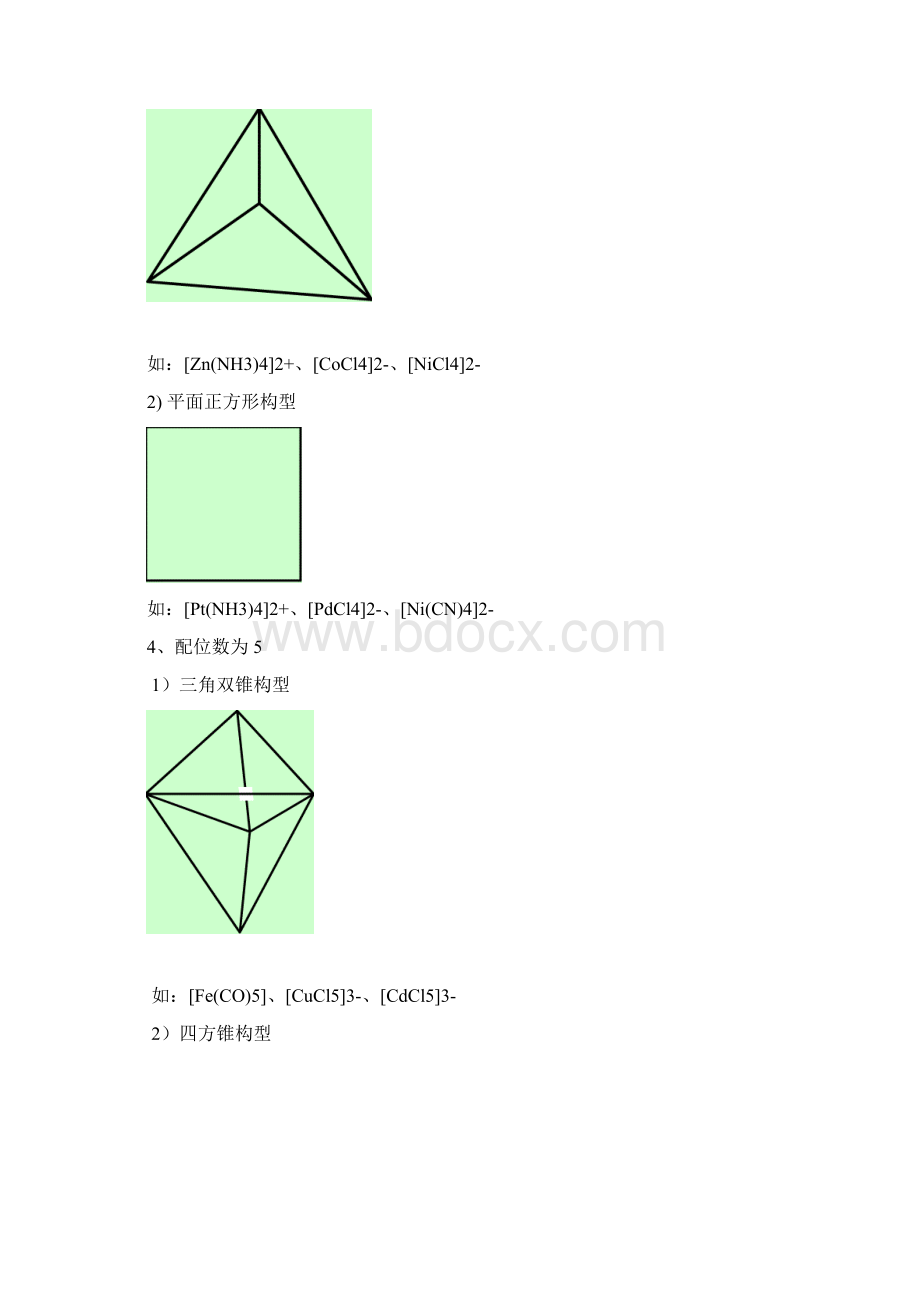 第二章 配合物的结构及异构现象Word文档下载推荐.docx_第2页