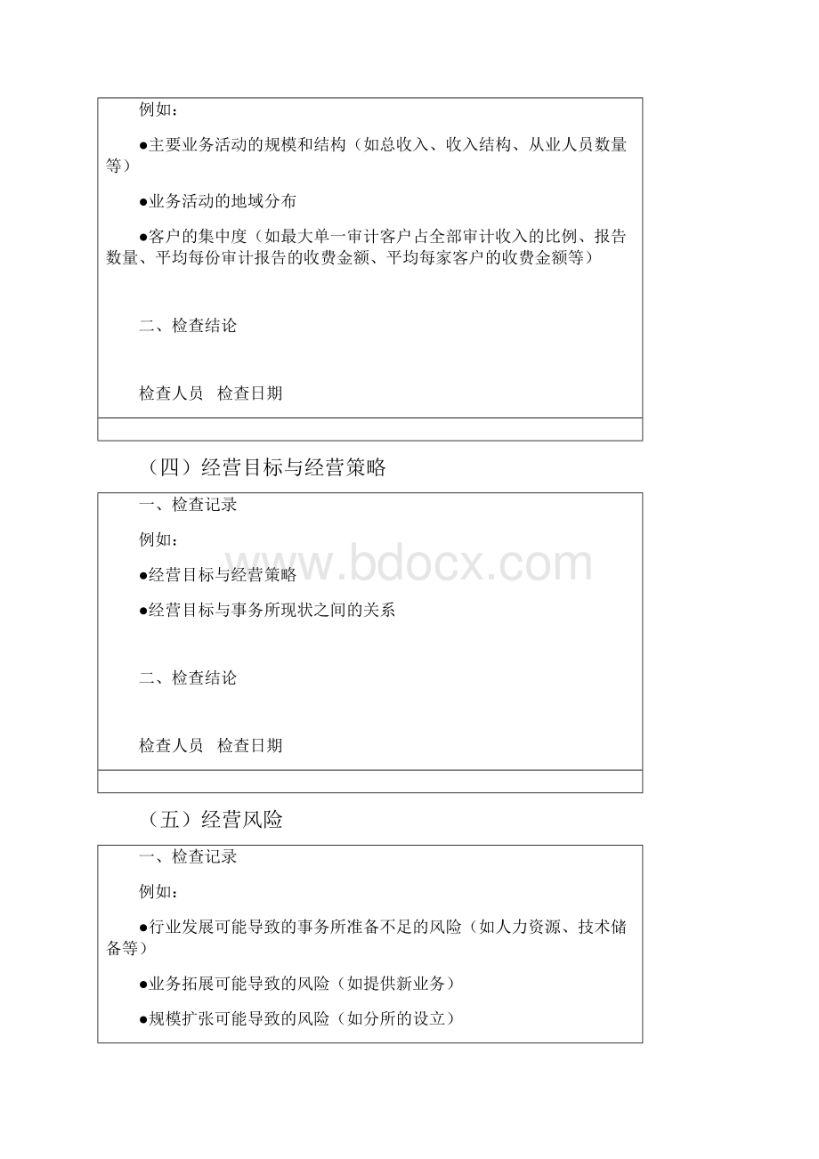 事务所质量控制检查工作底稿.docx_第3页