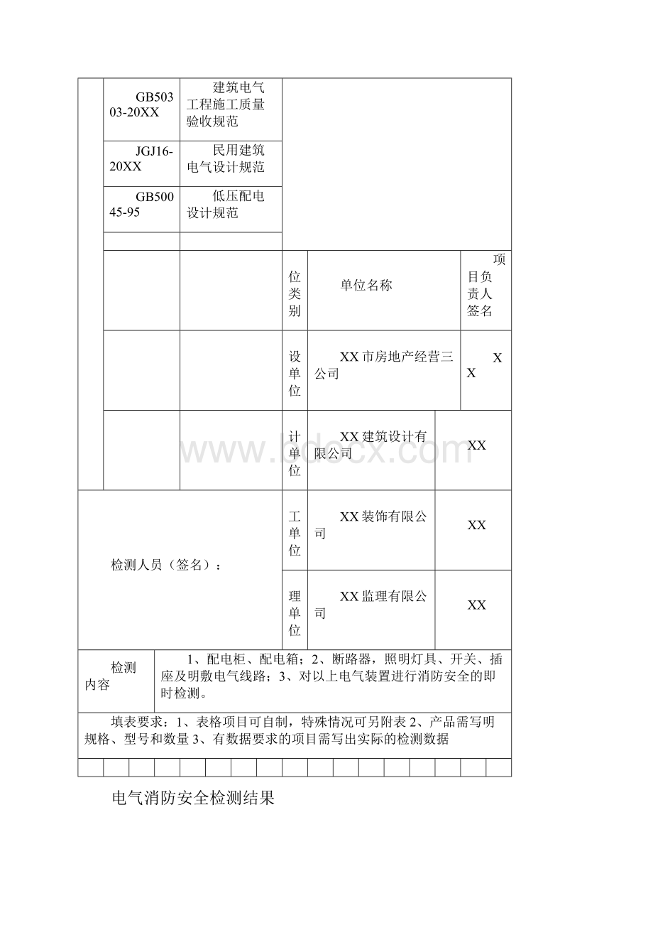 电气消防安全检测报告三篇Word文档下载推荐.docx_第2页