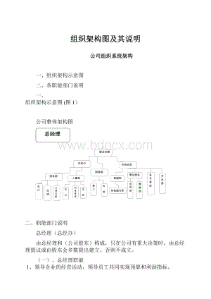 组织架构图及其说明.docx