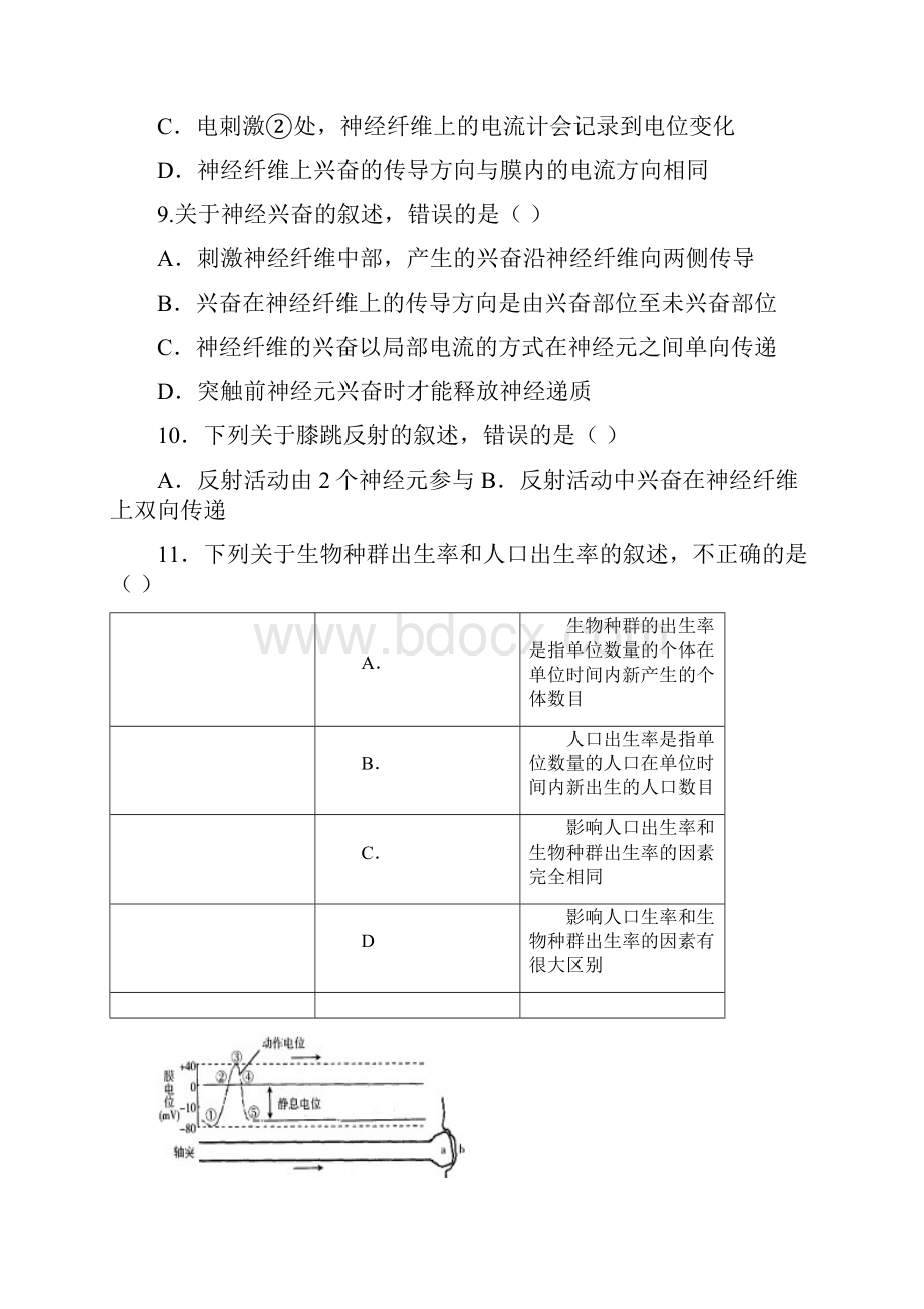 关于生物必修三习题精选Word格式文档下载.docx_第3页