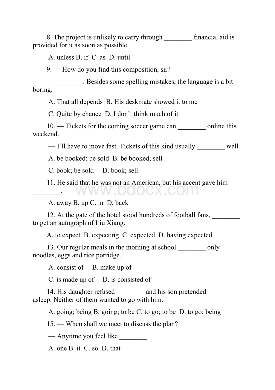 外研版必修5模块4Word文档下载推荐.docx_第2页