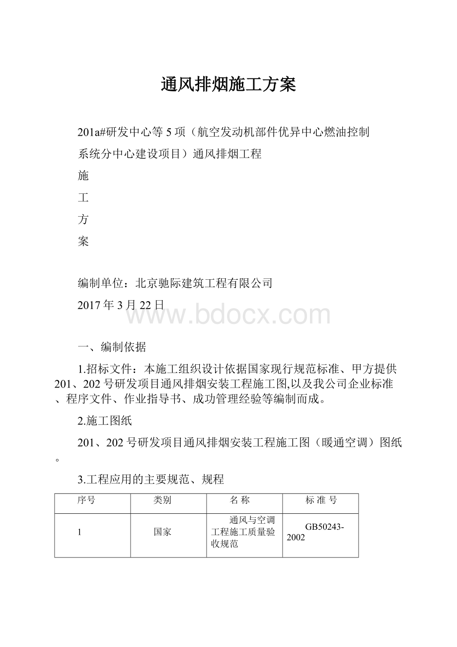 通风排烟施工方案.docx_第1页