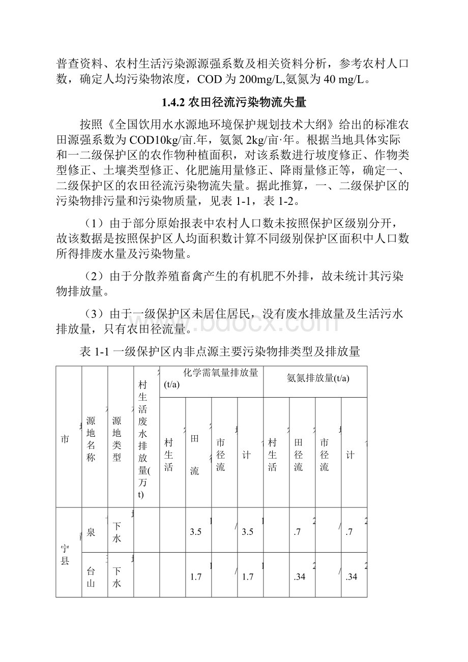 地下水水源地保护项目项目建设可行性研究报告Word文档格式.docx_第3页