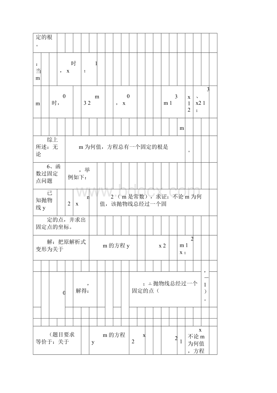 二次函数压轴题题型归纳Word文档下载推荐.docx_第3页