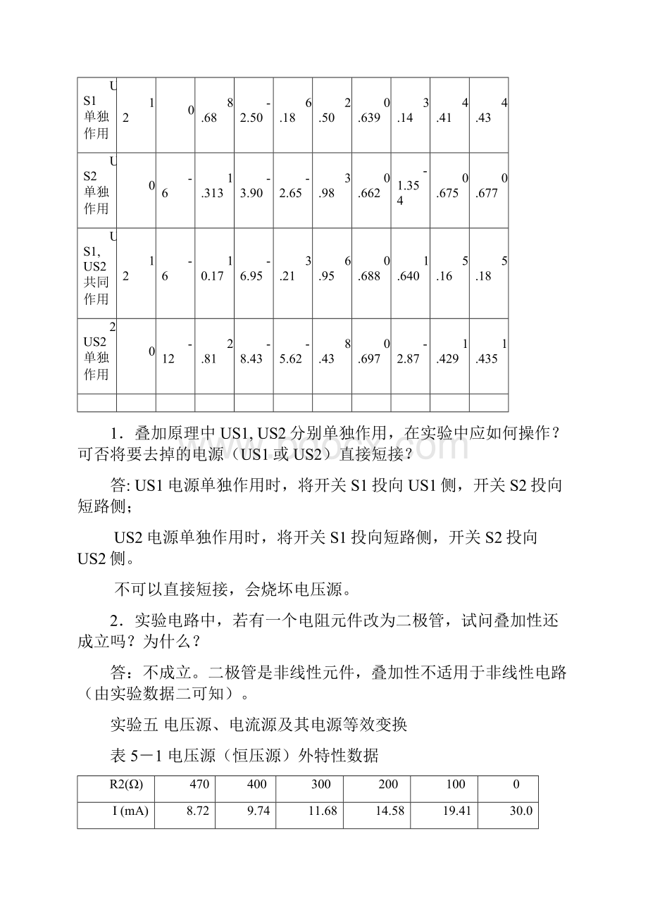 电工实验报告答案厦门大学精编版.docx_第2页