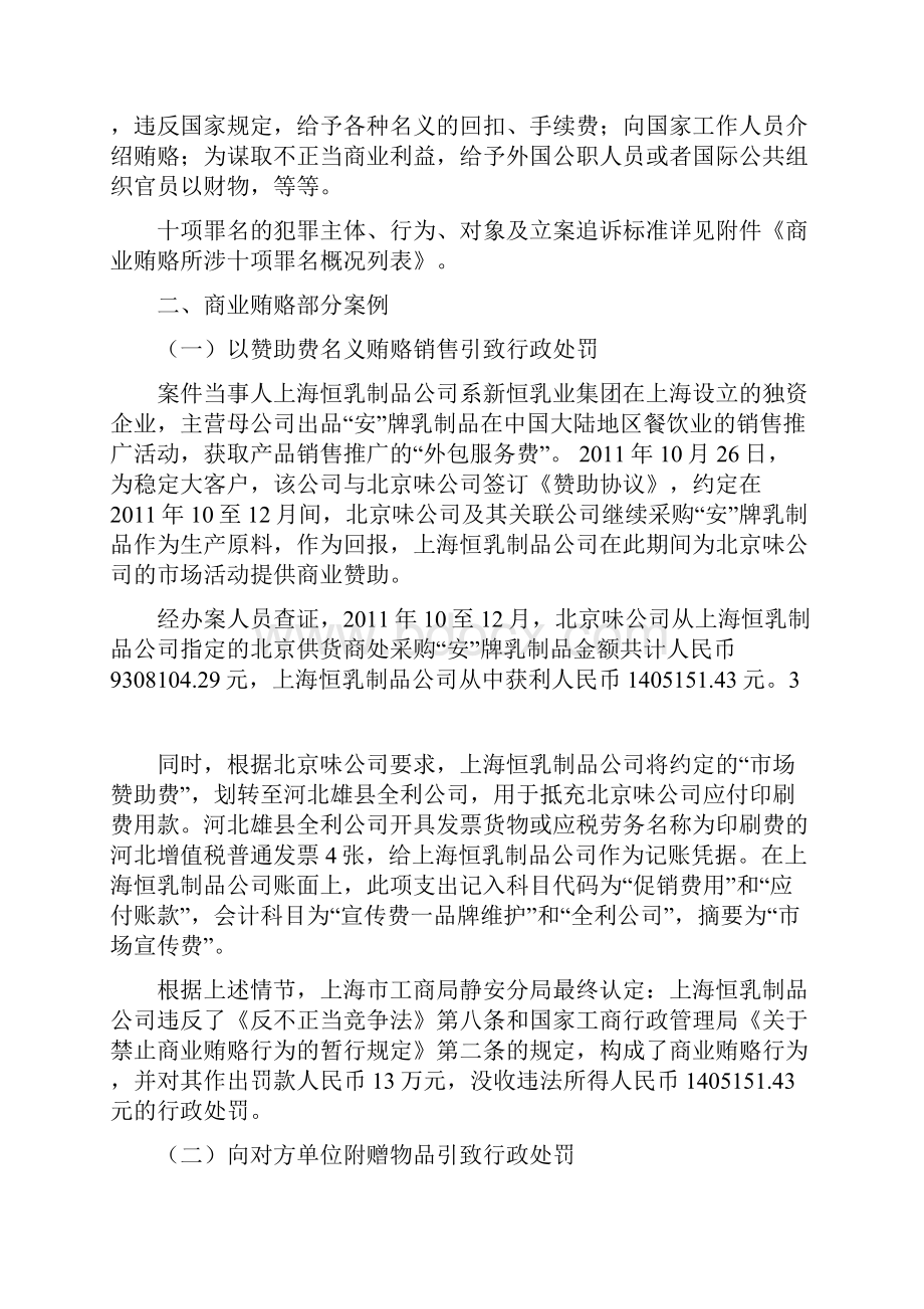 合规培训法律专题培训之商业贿赂培训资料Word格式文档下载.docx_第3页