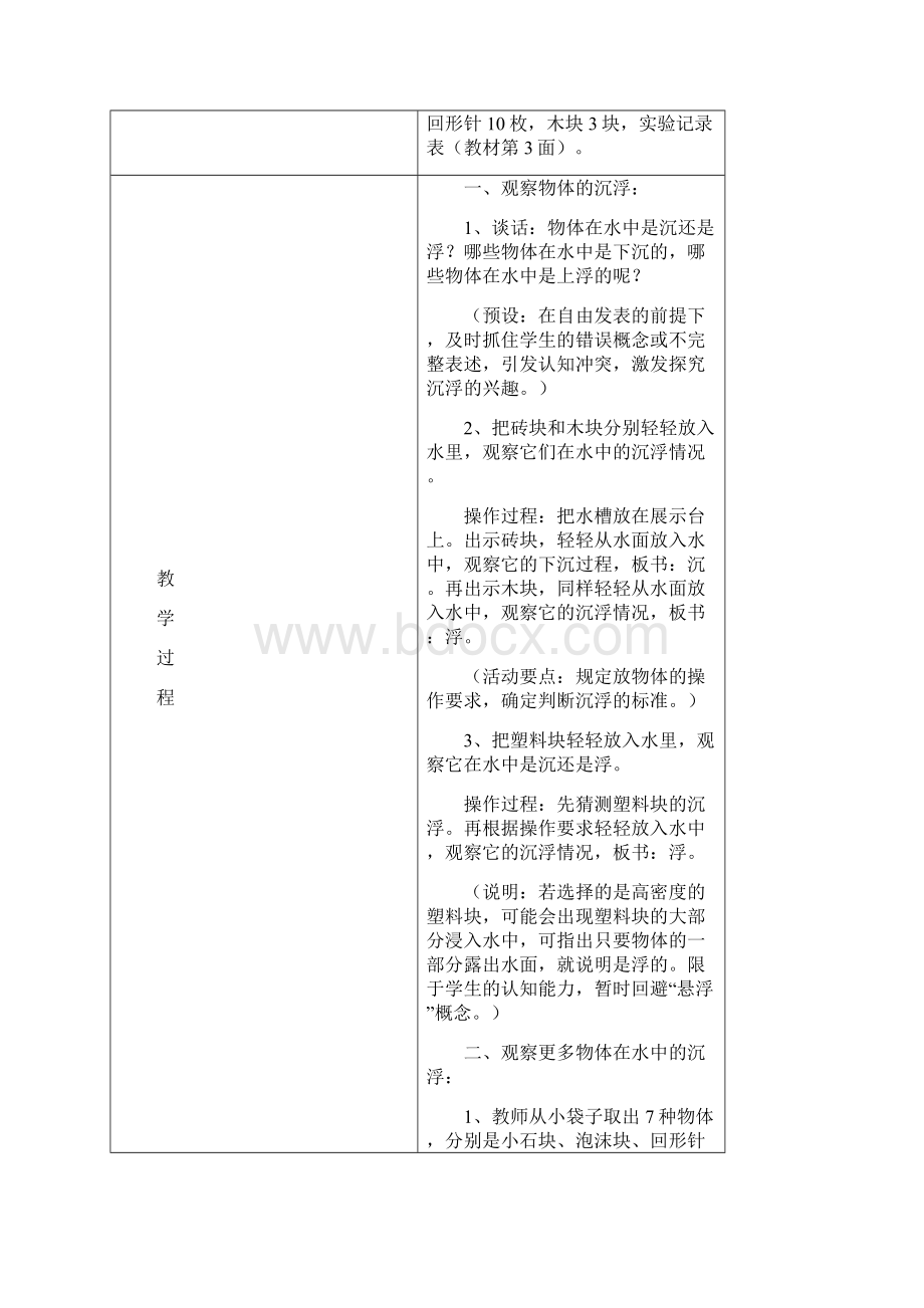 人教版五年级科学下册教案Word格式.docx_第2页