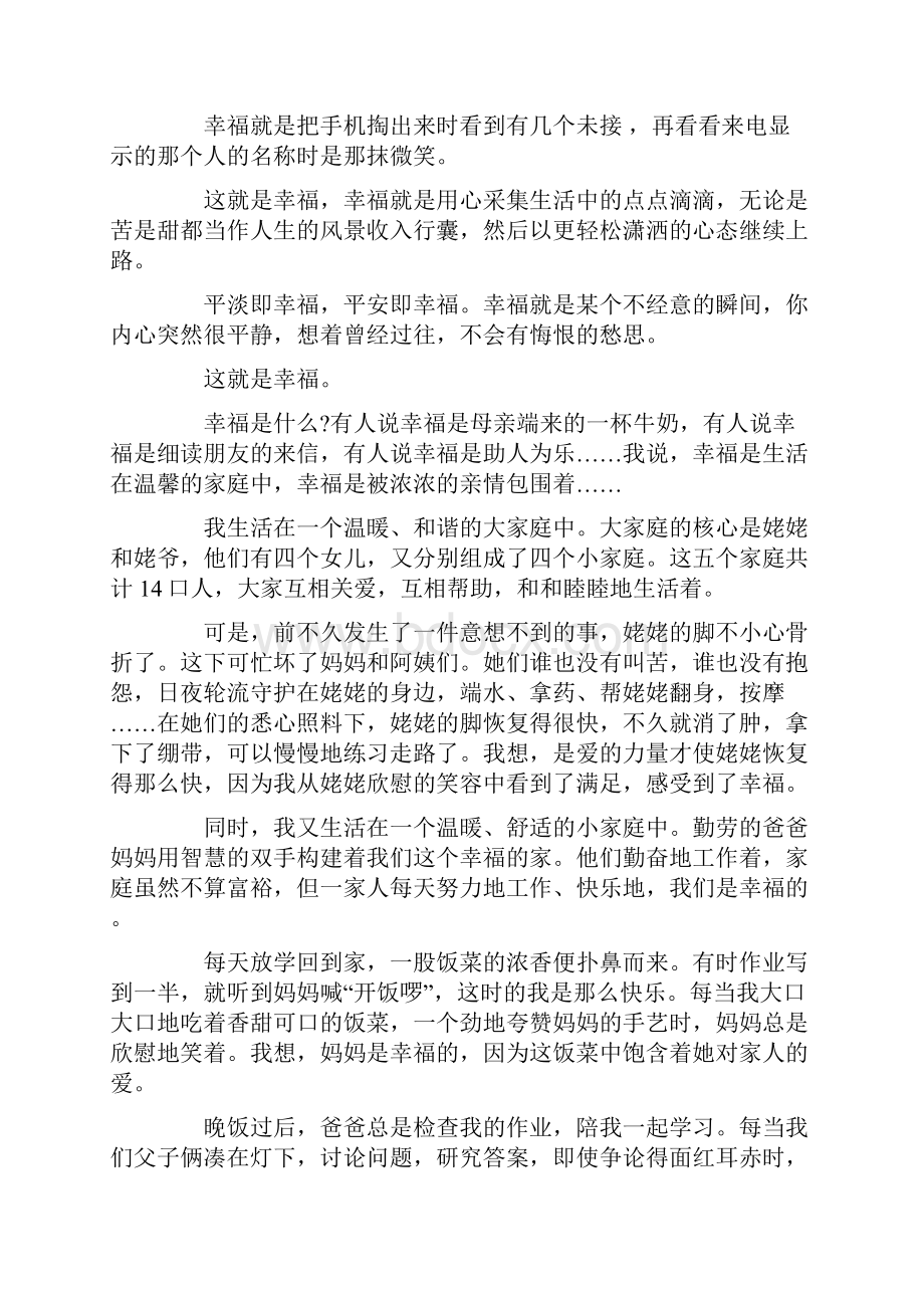 这就是幸福的作文600字集合十篇.docx_第3页