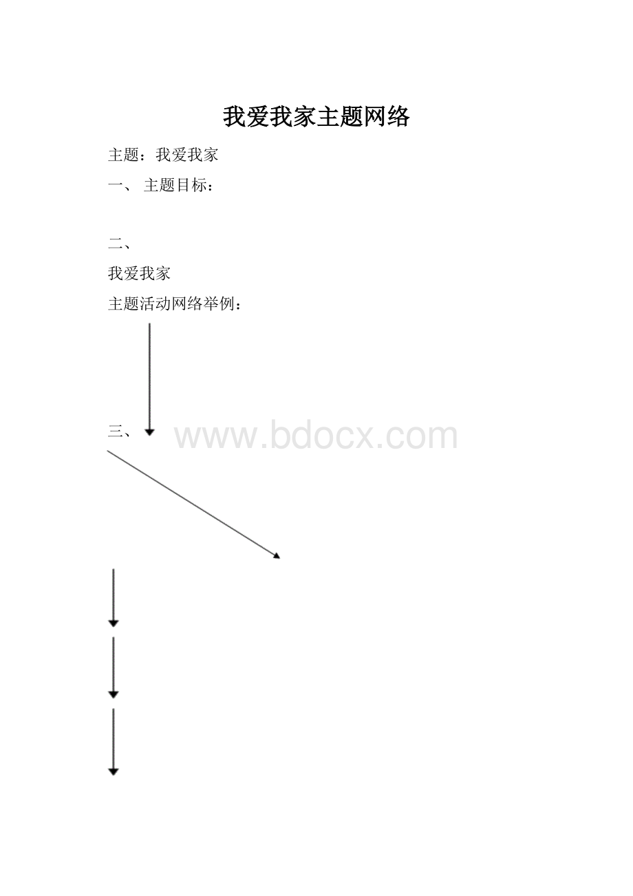 我爱我家主题网络Word格式.docx_第1页