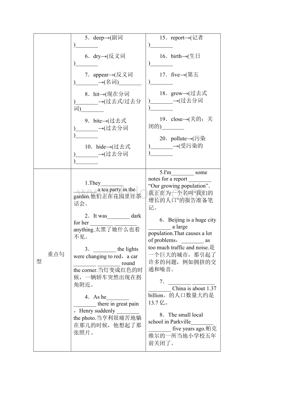 中考英语考点复习 第7课时 八上 Modules 79测试题 外研版.docx_第3页