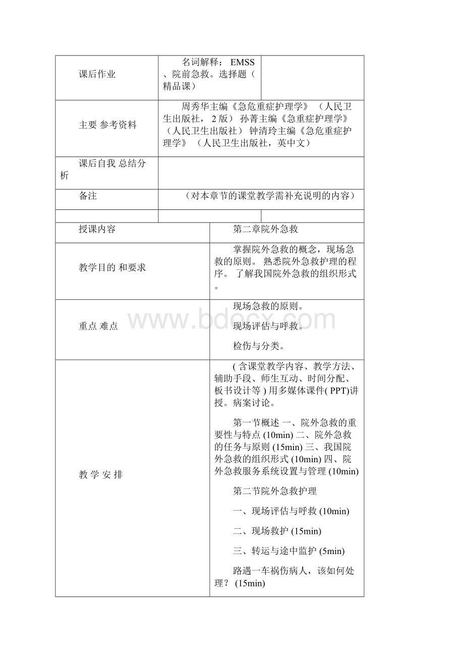 完整版急危重症护理学教案.docx_第3页