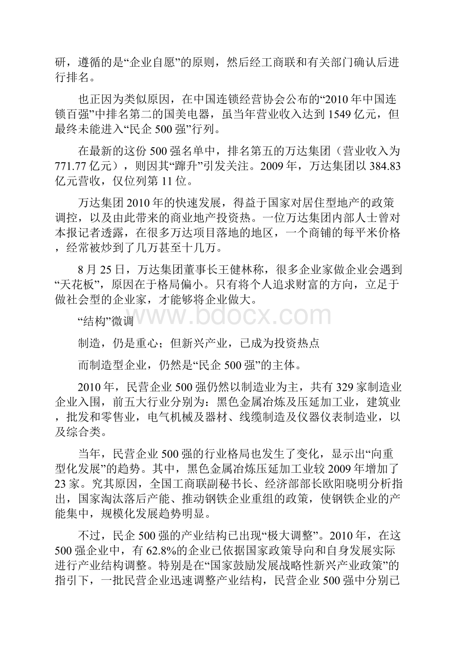 全国工商联民企500强榜单.docx_第2页