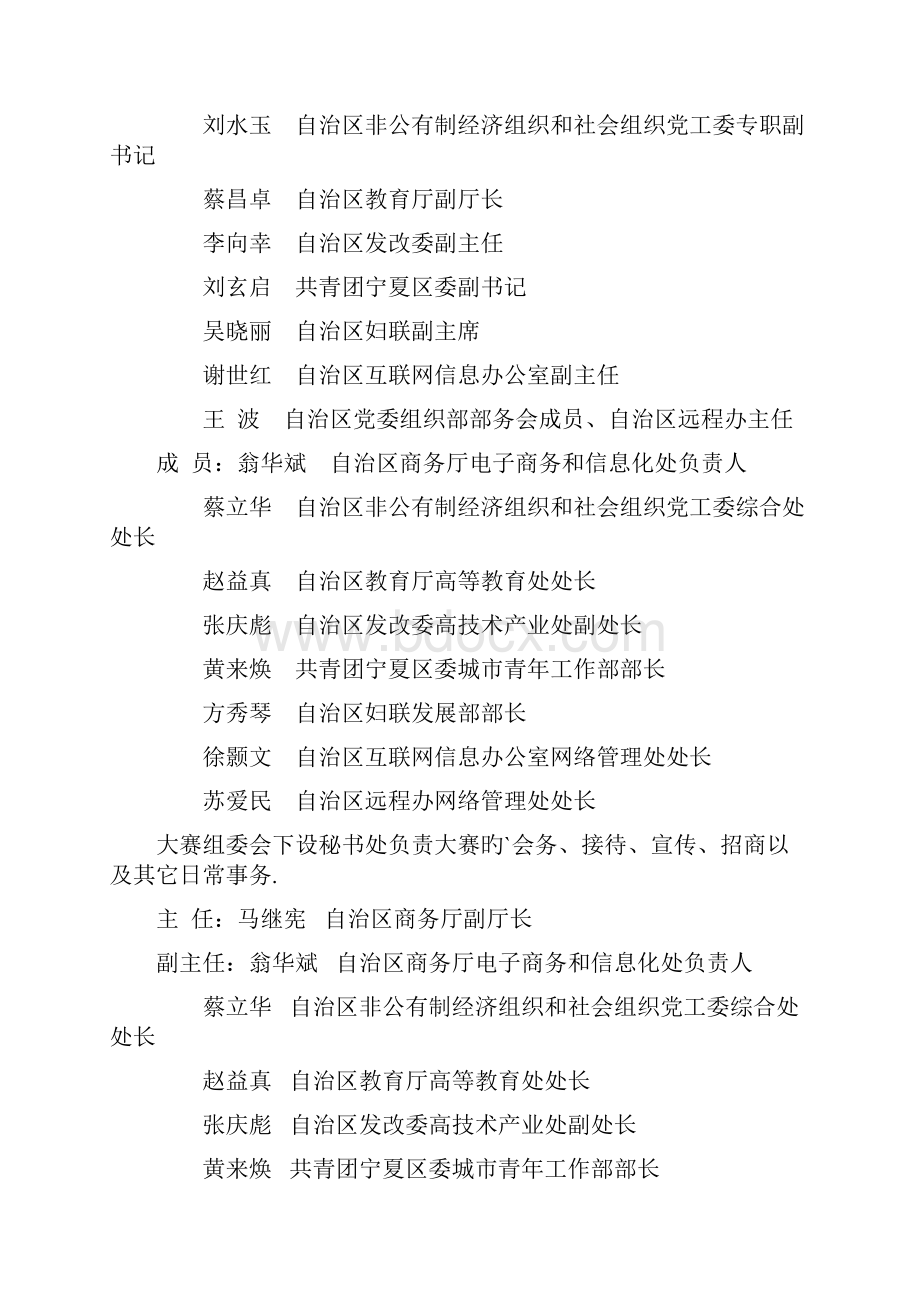 互联网电商园区创业大赛策划执行方案文档格式.docx_第3页