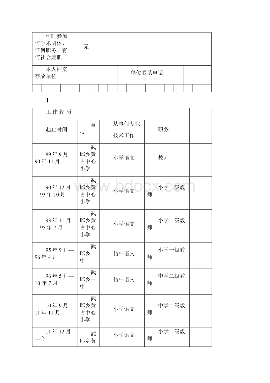 河南省中小学教师职业技术职务任职资格评审表.docx_第3页