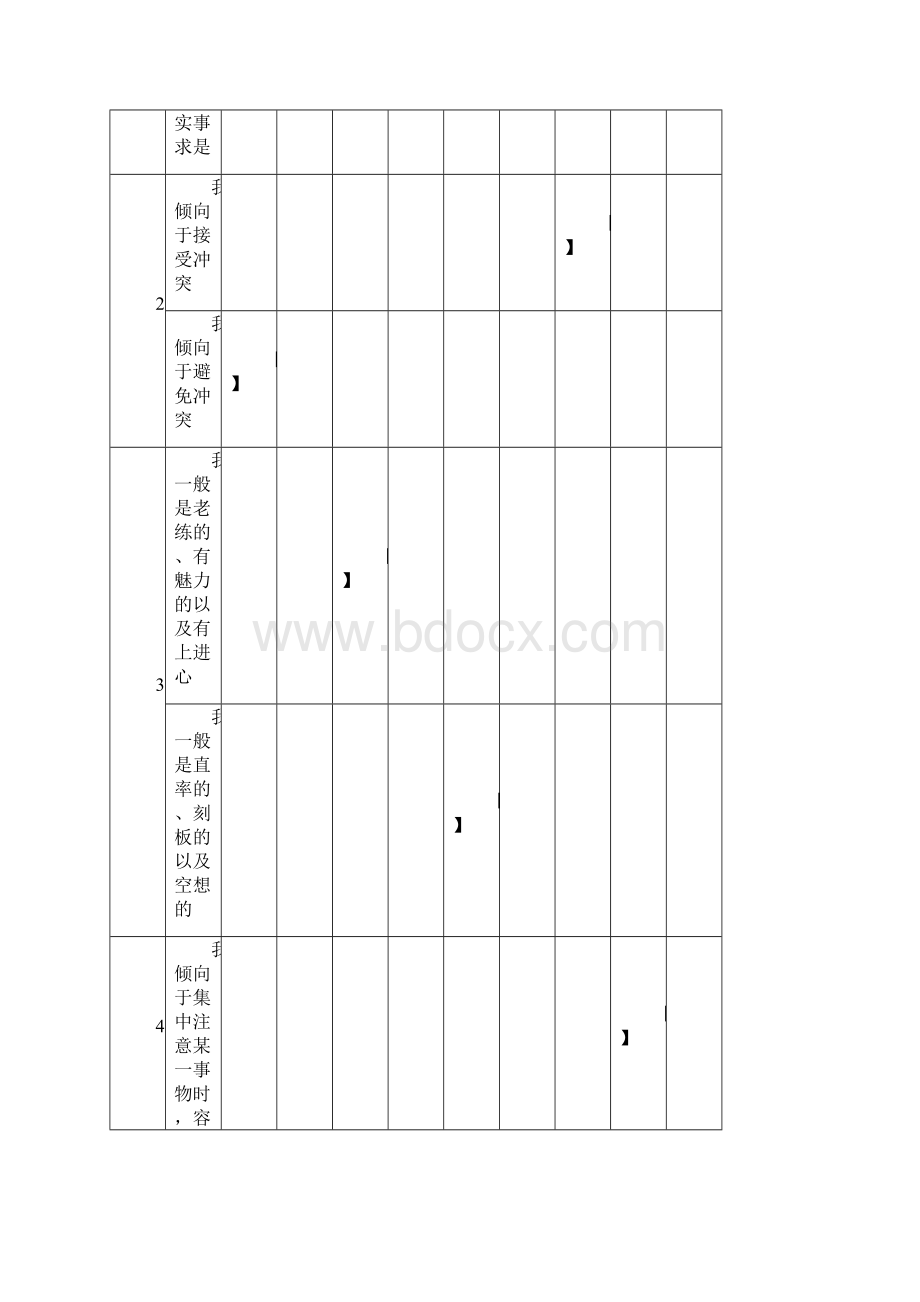 《九型人格》测试题1Word格式文档下载.docx_第2页