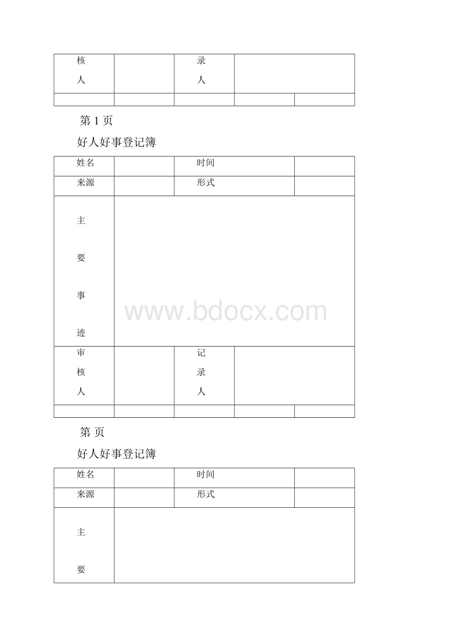 好人好事登记簿.docx_第2页