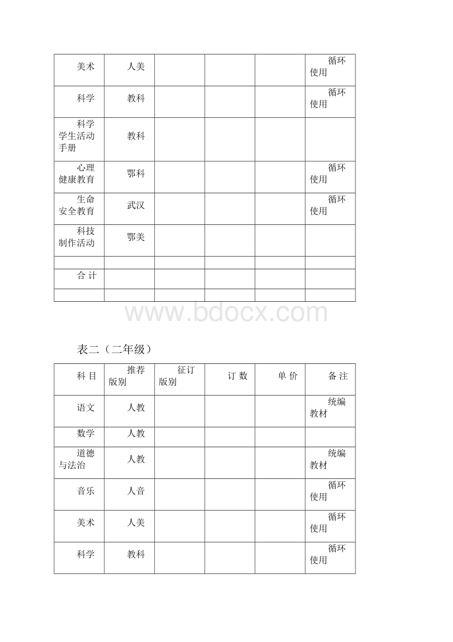 整理六年级上册数学课本科普版.docx_第2页