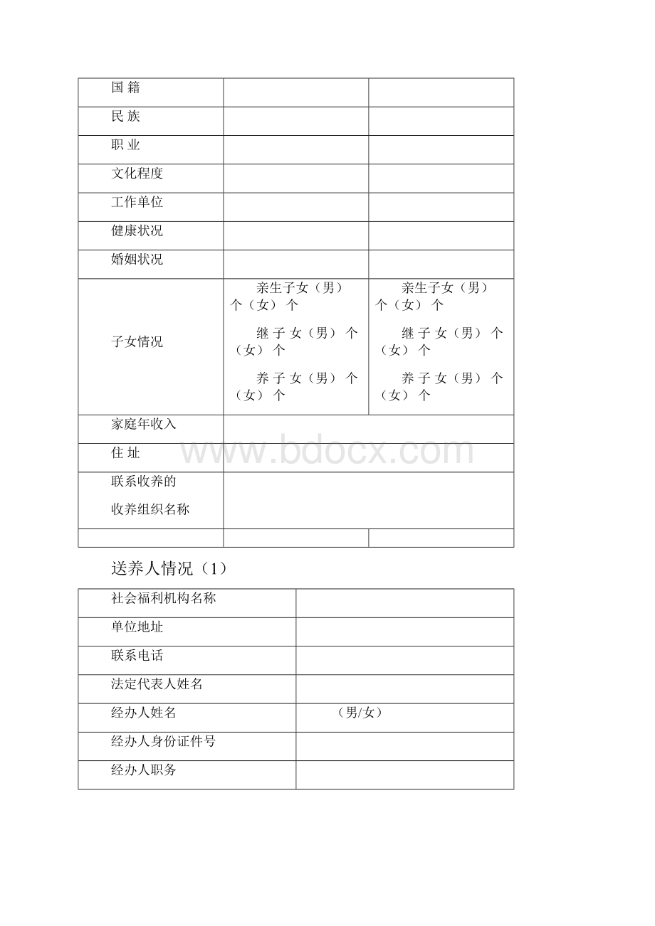 收养登记申请书.docx_第2页