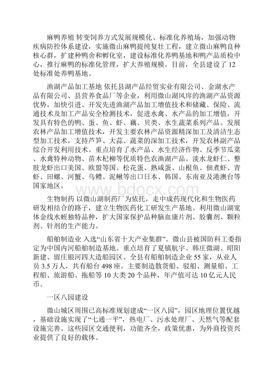 微山湖批发市场项目分析文档格式.docx_第3页