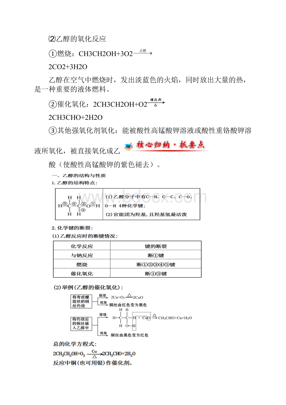 乙醇和乙酸带详细解析汇报.docx_第2页