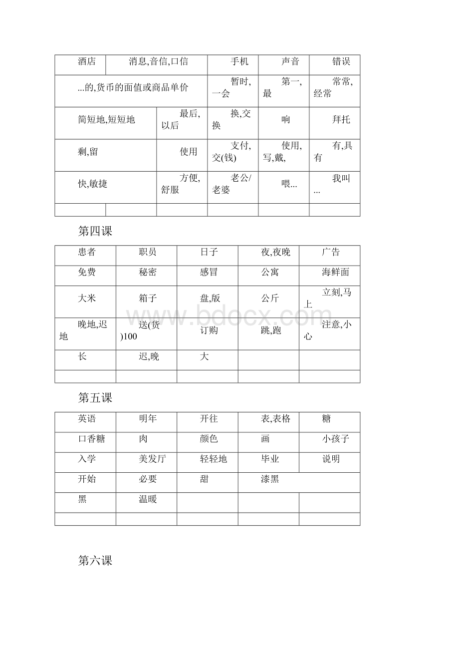 新标准韩国语初级下册单词汇总庆熙大学.docx_第2页