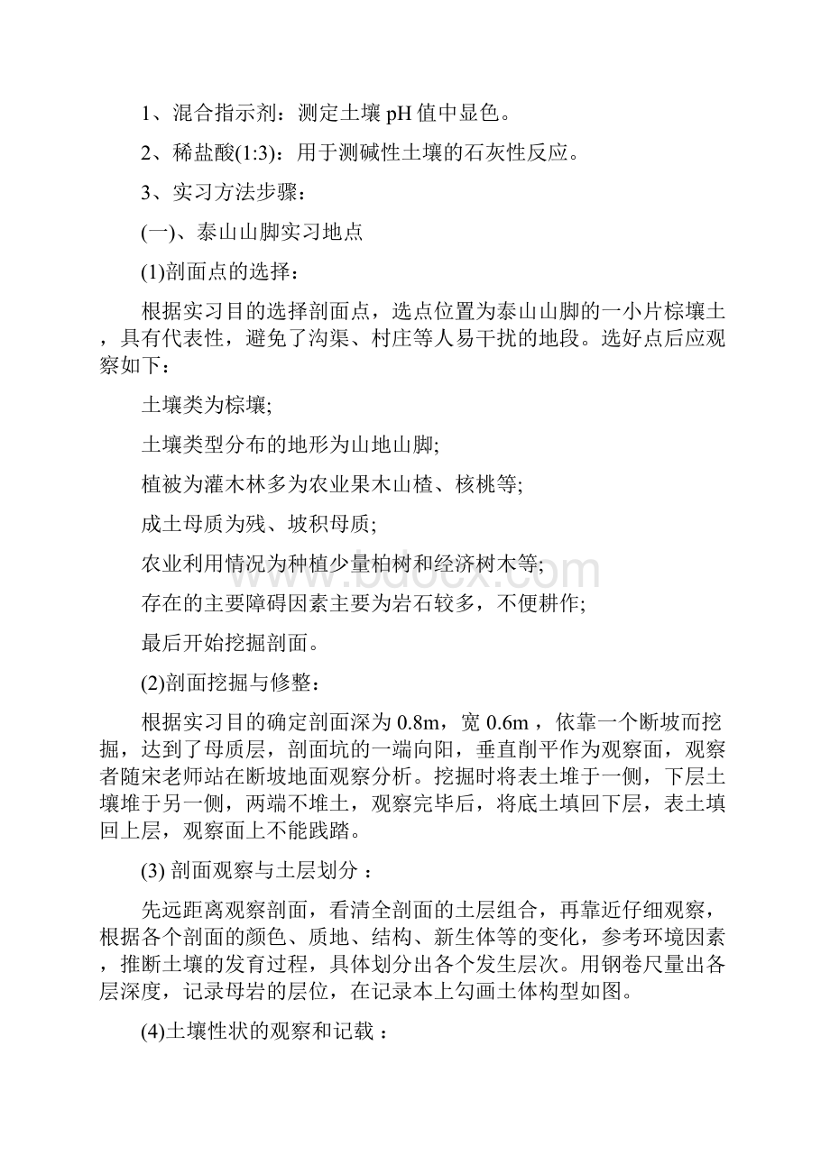 土壤实习报告文档格式.docx_第3页