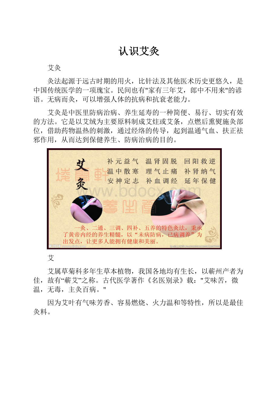 认识艾灸文档格式.docx