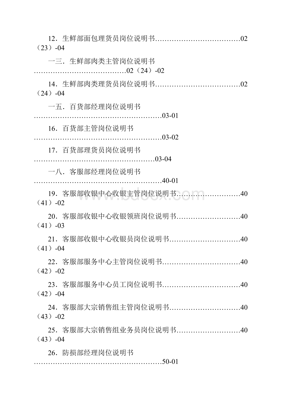 超市各岗位职责说明书.docx_第2页