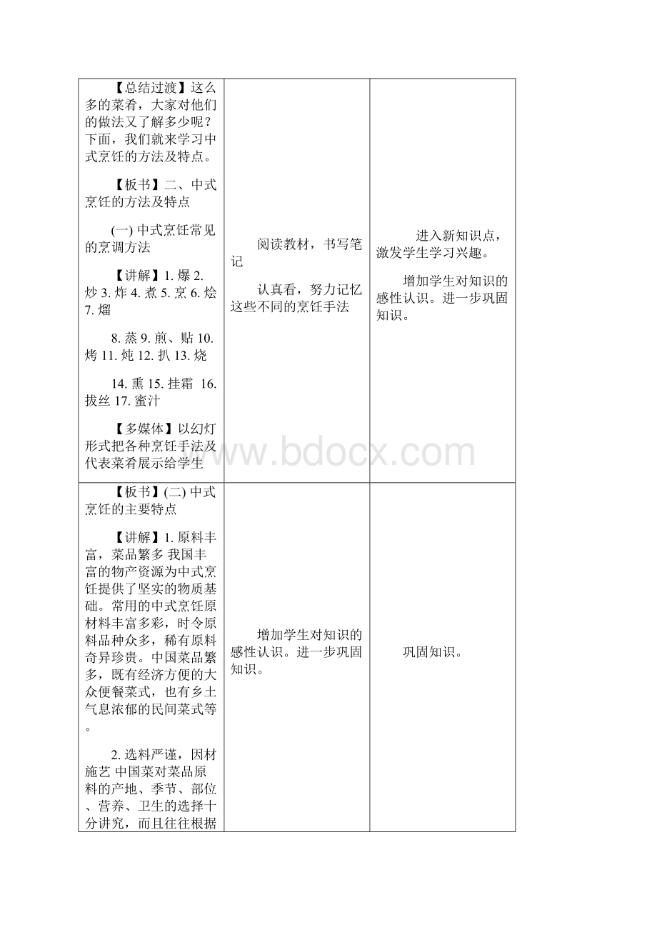 《餐饮服务与管理》高教版第二章 餐厅服务Word文档格式.docx_第3页