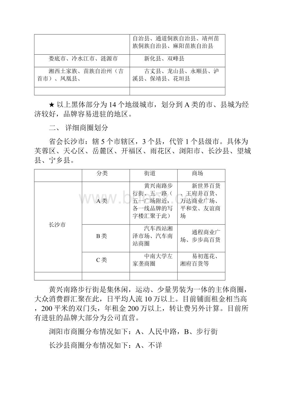 湖南各地级市商圈报告Word格式文档下载.docx_第2页