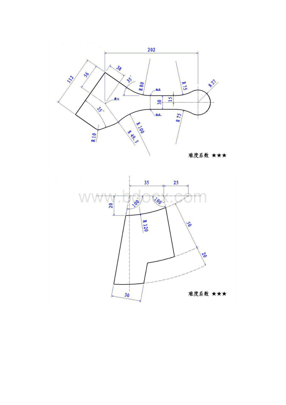 整理Solidworks草图绘制练习图.docx_第2页