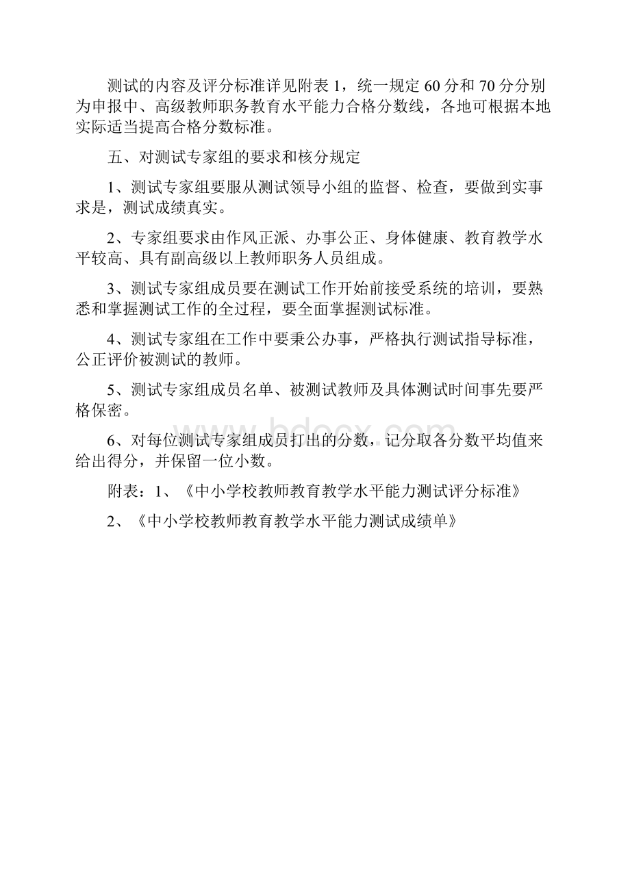 黑龙江省申报中小学教师职务任职资格人员教育教学水平能力测试实施办法黑人社发13号.docx_第2页