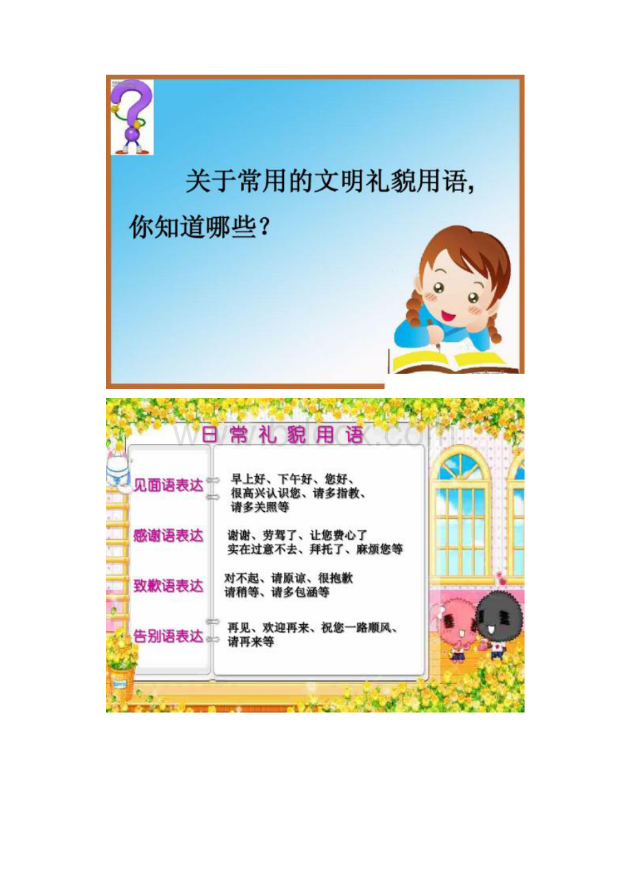 小学生文明礼仪语言文明课件24精Word文件下载.docx_第3页