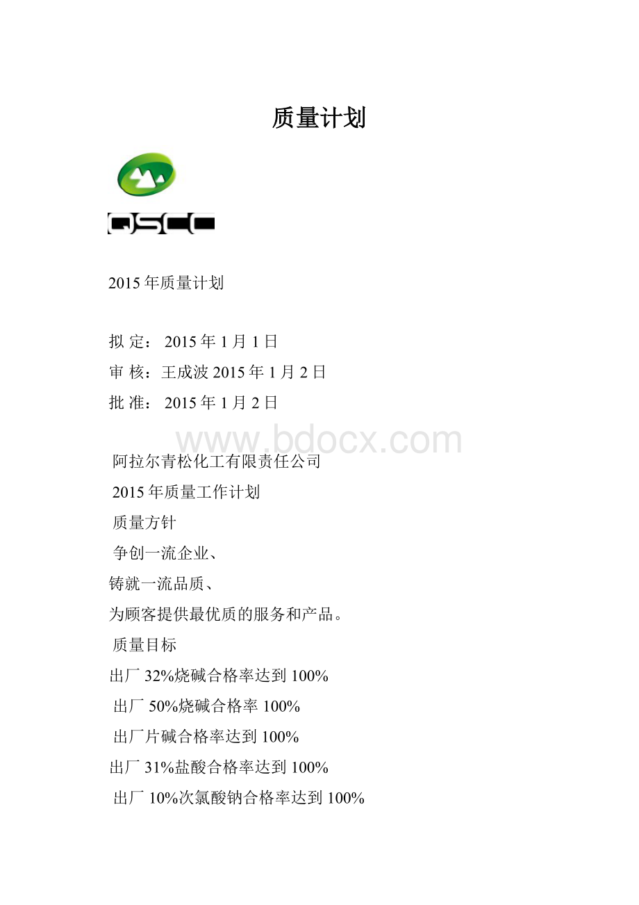 质量计划Word格式文档下载.docx_第1页