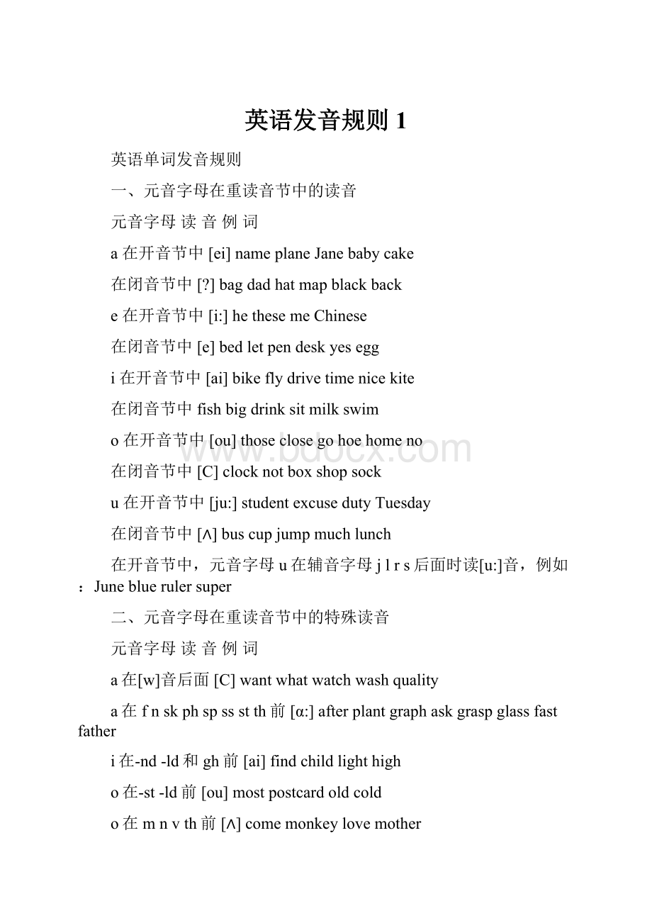 英语发音规则1Word下载.docx