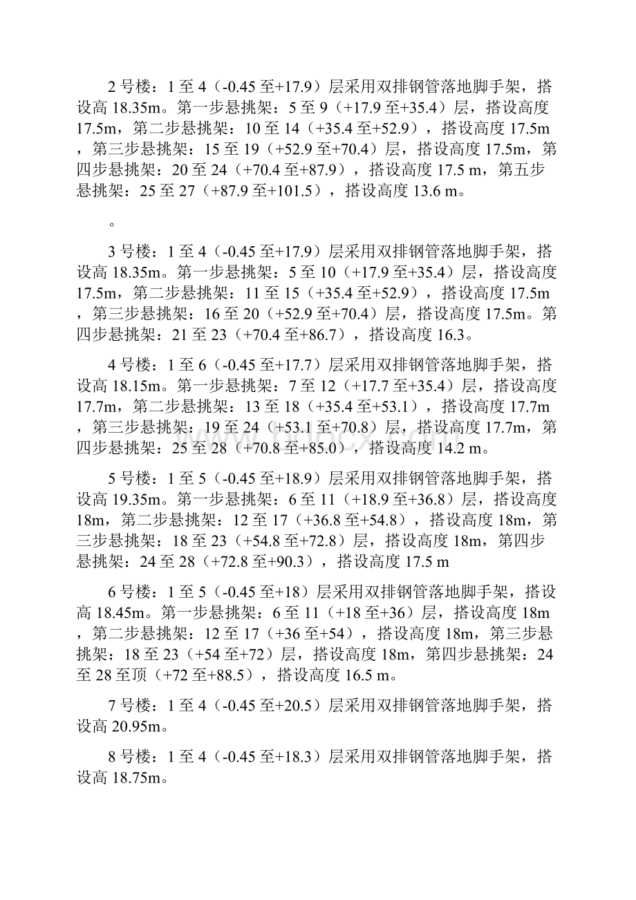 慧通国际18号楼脚手架工程专项施工方案.docx_第3页