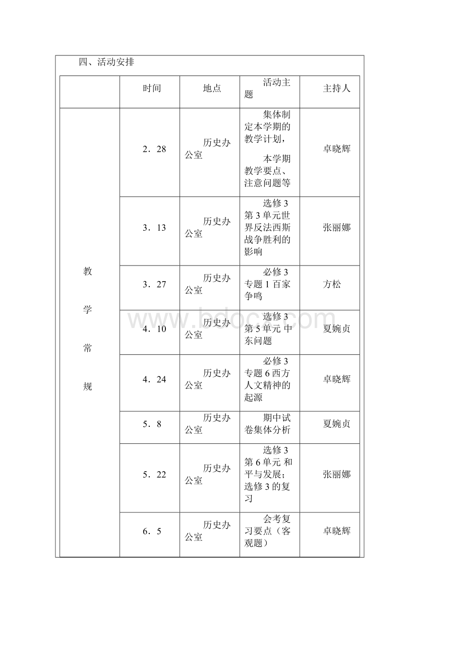 历史备课组精彩活动记录簿.docx_第2页