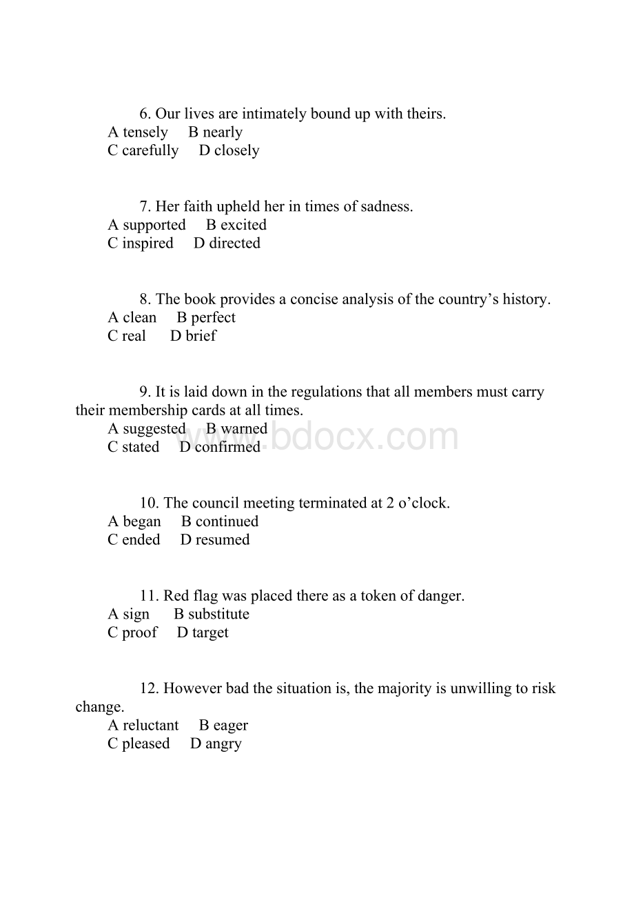 职称英语考试理工类A级试题及答案文档格式.docx_第2页