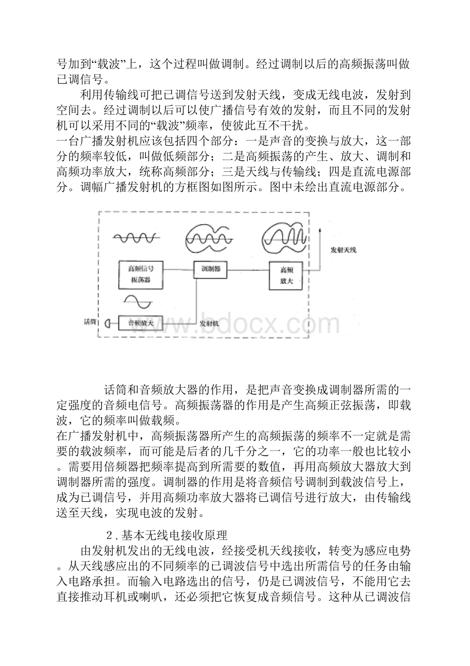 电子技术基础综合项目实训收音机的组装Word文件下载.docx_第2页