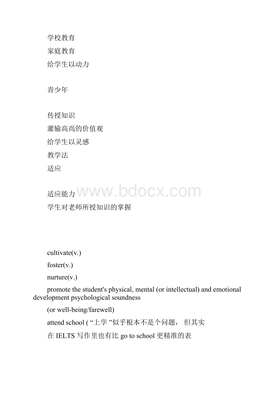 完整版雅思写作分类词汇高分版docx.docx_第2页